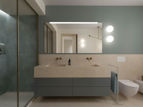 Bagno in stile contemporaneo di 10 di EasyRelooking srls Bagno in stile contemporaneo di 10 di EasyRelooking srls