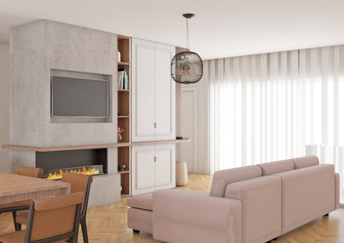 Open Space in stile moderno di 56 di Arcangelo Primato