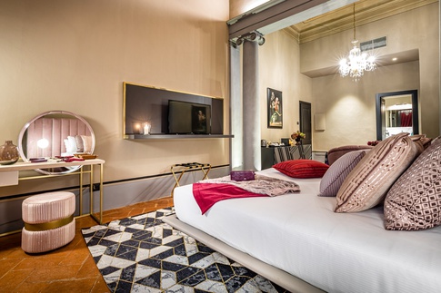 Camera da Letto in stile british di 60 di Martina Marino Interiors & Design Camera da Letto in stile british di 60 di Martina Marino Interiors & Design