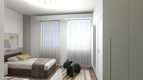 Camera da Letto in stile contemporaneo di 14 di Arar Studio di Arar Muna Isabella Camera da Letto in stile contemporaneo di 14 di Arar Studio di Arar Muna Isabella