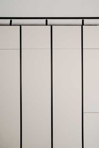 Open Space in stile minimal di 100 di Architetto Michelangelo Todisco