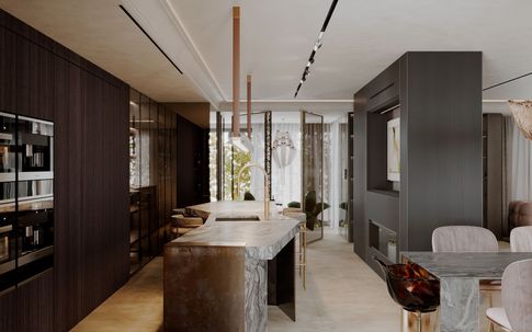 Cucina in stile contemporaneo di 30 di Salvatore Sito Interior Designer