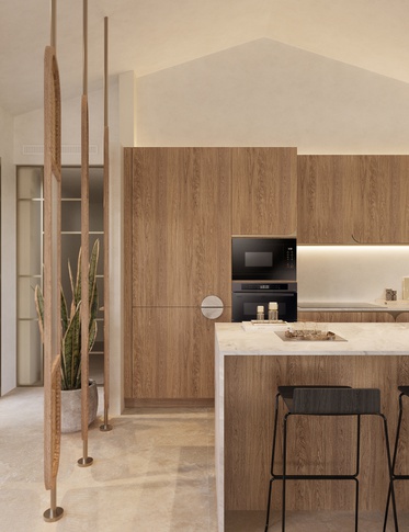 Cucina in stile contemporaneo di 43 di EmmePi Architettura