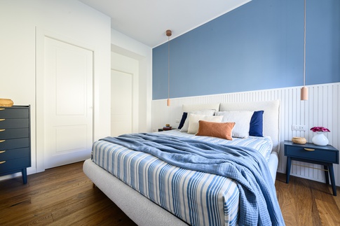 Camera da Letto in stile contemporaneo di 20 di srv.architetti