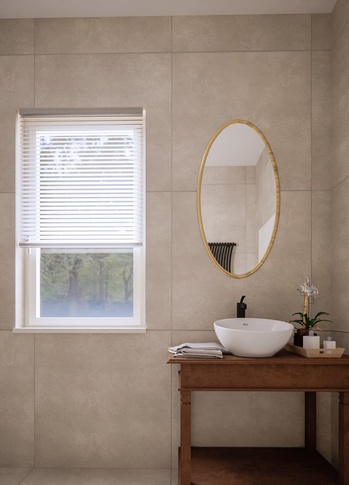 Bagno in stile contemporaneo di 7 di Caterina Scamardella Architetto