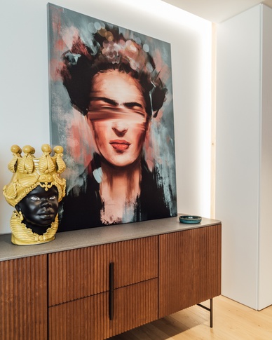 Open Space in stile contemporaneo di 59 di Francesco Cardano Interior Designer