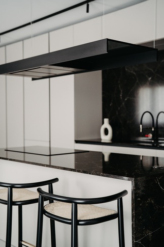 Open Space in stile minimal di 100 di Architetto Michelangelo Todisco