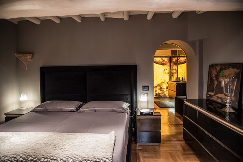 Soggiorno in stile glamour di 180 di Sara Lucci Architetto
