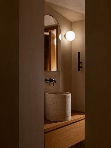 Bagno in stile minimal di 10 di GMGA - Giuseppe Maria Genco architetto Bagno in stile minimal di 10 di GMGA - Giuseppe Maria Genco architetto