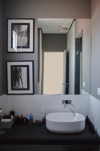 Bagno in stile contemporaneo di 10 di the_sign Bagno in stile contemporaneo di 10 di the_sign