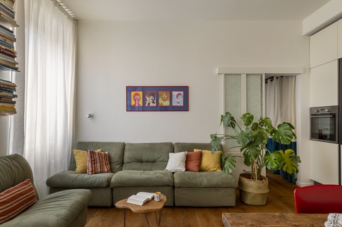 Soggiorno in stile contemporaneo di 15 di tapas studio