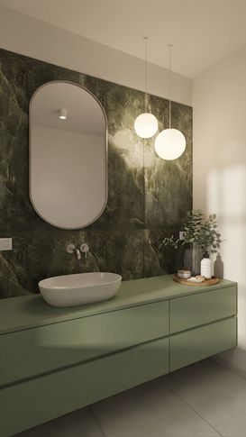 Bagno in stile contemporaneo di 10 di Silvia Malavenda