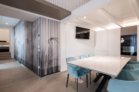 Open Space in stile contemporaneo di 36 di MANUARINO architettura design comunicazione