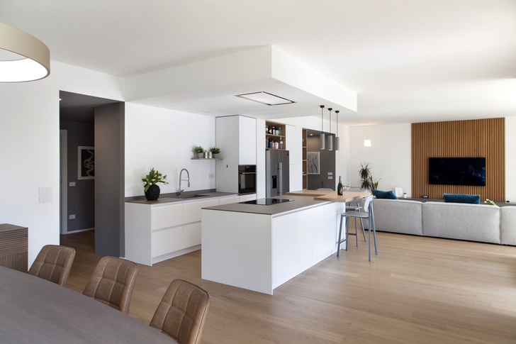 Cucina in stile contemporaneo di 20 di giorgio davide manzoni architetto