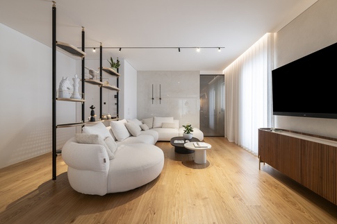 Open Space in stile contemporaneo di 52 di Francesco Cardano Interior Designer