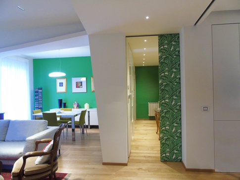 Open Space in stile contemporaneo di 54 di Anna Maria D'Imprima Architetto Open Space in stile contemporaneo di 54 di Anna Maria D'Imprima Architetto