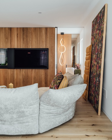 Open Space in stile contemporaneo di 59 di Francesco Cardano Interior Designer Open Space in stile contemporaneo di 59 di Francesco Cardano Interior Designer