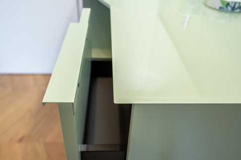 Bagno in stile contemporaneo di 9 di Colab Design