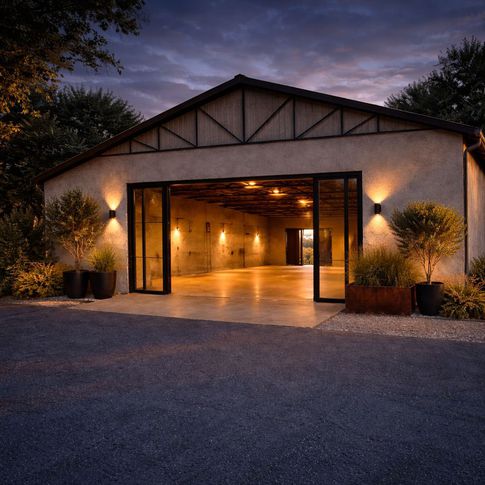 Open Space in stile industriale di 250 di Alessia Berti