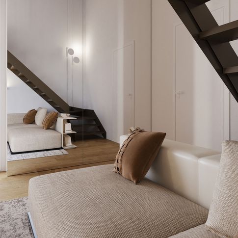 Open Space in stile contemporaneo di 50 di Ilaria HomeDesign