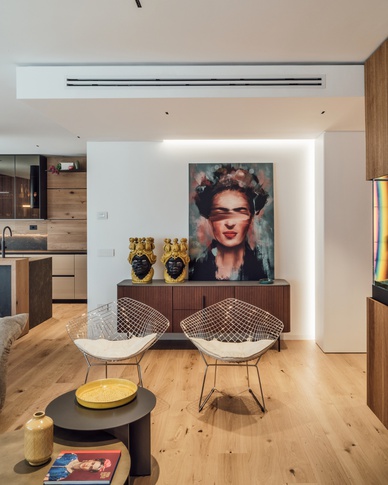 Open Space in stile contemporaneo di 59 di Francesco Cardano Interior Designer