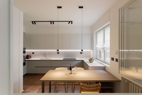 Cucina in stile contemporaneo di 14 di Facta Studio Architetti Milano Cucina in stile contemporaneo di 14 di Facta Studio Architetti Milano