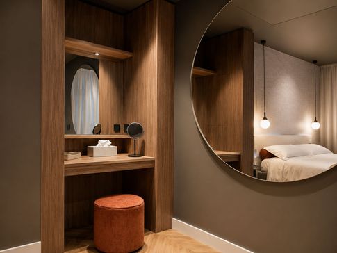 Camera da Letto in stile contemporaneo di 15 di Desearq studio - architettura e interior design
