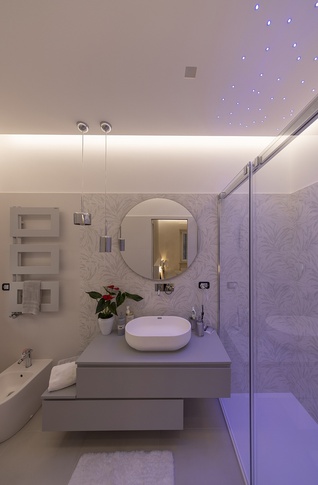 Bagno in stile moderno di 5 di Emanuele Tortorelli   architetto