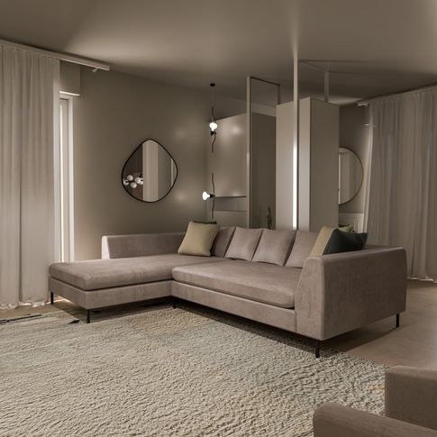 Soggiorno in stile contemporaneo di 25 di EasyRelooking srls Soggiorno in stile contemporaneo di 25 di EasyRelooking srls