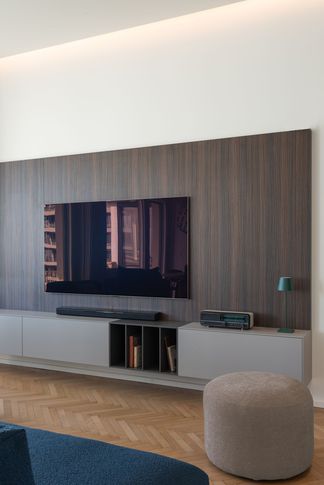 Open Space in stile contemporaneo di 45 di Doppionodo Interior