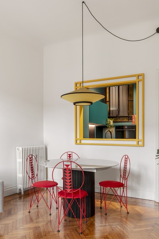 Open Space in stile pop art di 85 di Chantal Forzatti architetto