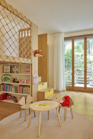 Cameretta Bambini in stile contemporaneo di 40 di NOMADE ARCHITETTURA Cameretta Bambini in stile contemporaneo di 40 di NOMADE ARCHITETTURA