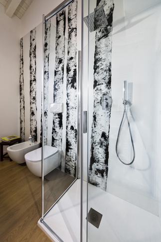 Bagno in stile contemporaneo di 5 di Annalisa Carli Architetto Bagno in stile contemporaneo di 5 di Annalisa Carli Architetto