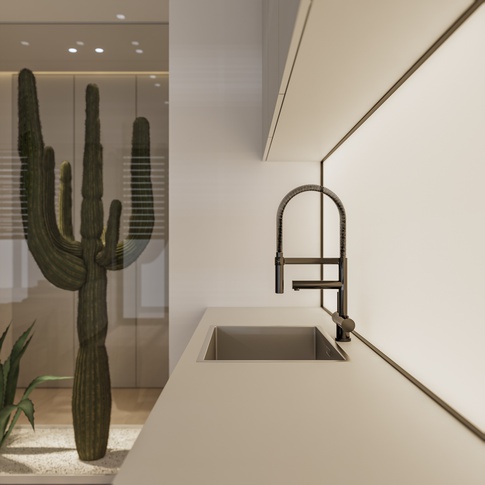 Open Space in stile minimal di 37 di 1507 Interior studio