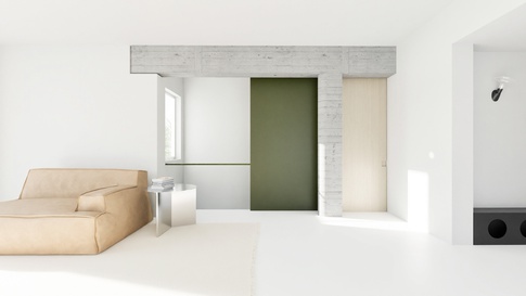 Open Space in stile minimal di 56 di GALATI CASMIRO GIORNO