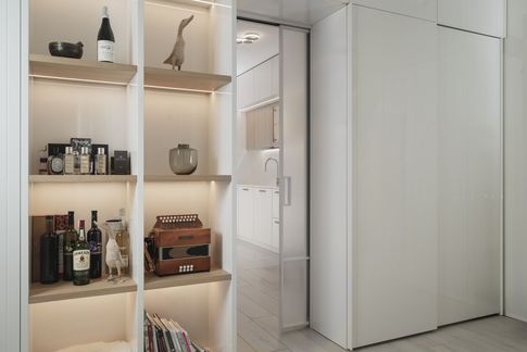 Open Space in stile contemporaneo di 19 di Patrizia Drudi Architetto