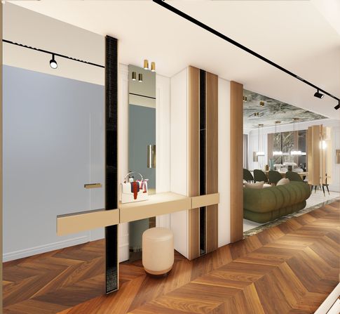 Open Space in stile contemporaneo di 20 di Salvatore Sito Interior Designer