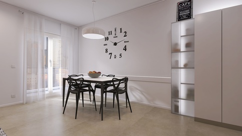 Open Space in stile contemporaneo di 40 di Nicoletta Russo Interior Designer