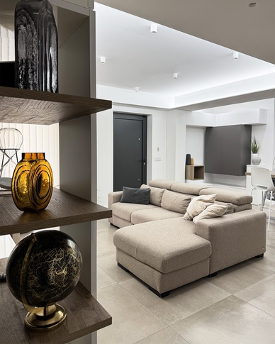 Open Space in stile contemporaneo di 45 di IMA STUDIO