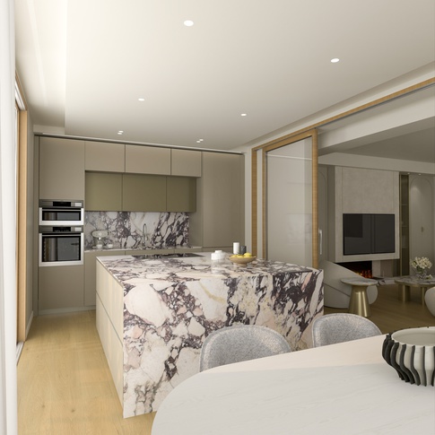 Cucina in stile contemporaneo di 17 di EasyRelooking srls