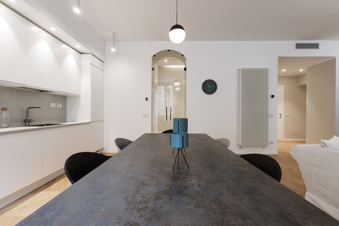 Open Space in stile glamour di 40 di Desearq studio - architettura e interior design Open Space in stile glamour di 40 di Desearq studio - architettura e interior design