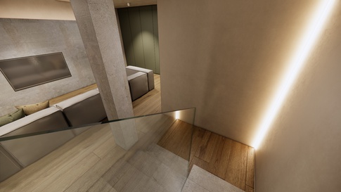 Scale in stile naturale di 3 di Simona Fogalesi interior designer Scale in stile naturale di 3 di Simona Fogalesi interior designer