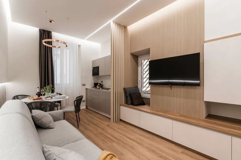 Open Space in stile moderno di 20 di Stefano Proietti Architetto