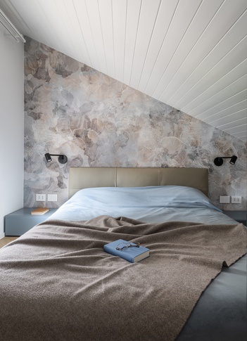 Camera da Letto in stile contemporaneo di 28 di Studio DOM