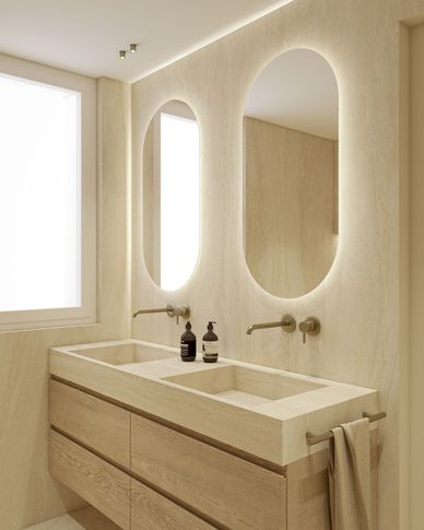 Bagno in stile moderno di 6 di doppiozero interior