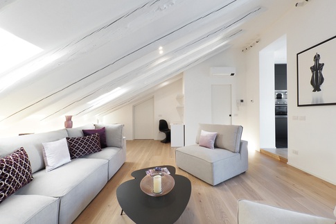 Soggiorno in stile moderno di 40 di Desearq studio - architettura e interior design