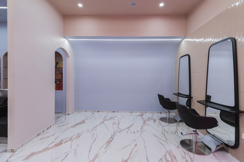 Open Space in stile pop art di 80 di Carusone D+B Open Space in stile pop art di 80 di Carusone D+B