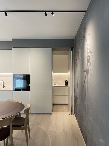 Cucina in stile contemporaneo di 14 di Cariolato Arredamenti