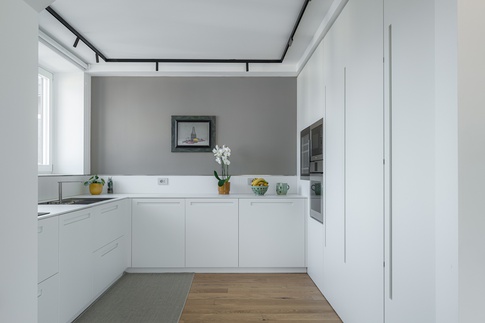 Cucina in stile contemporaneo di 40 di Nicoletta Zanella