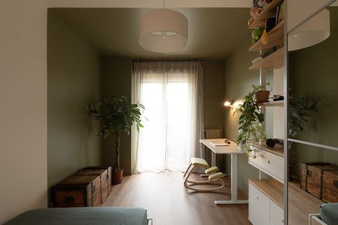 Camera da Letto in stile contemporaneo di 12 di Gambino Flamini | architetti